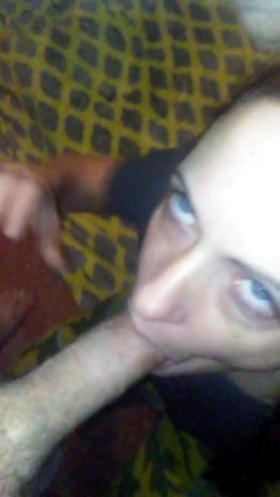 sucking on a big cock getting my pussy fucked and cumming