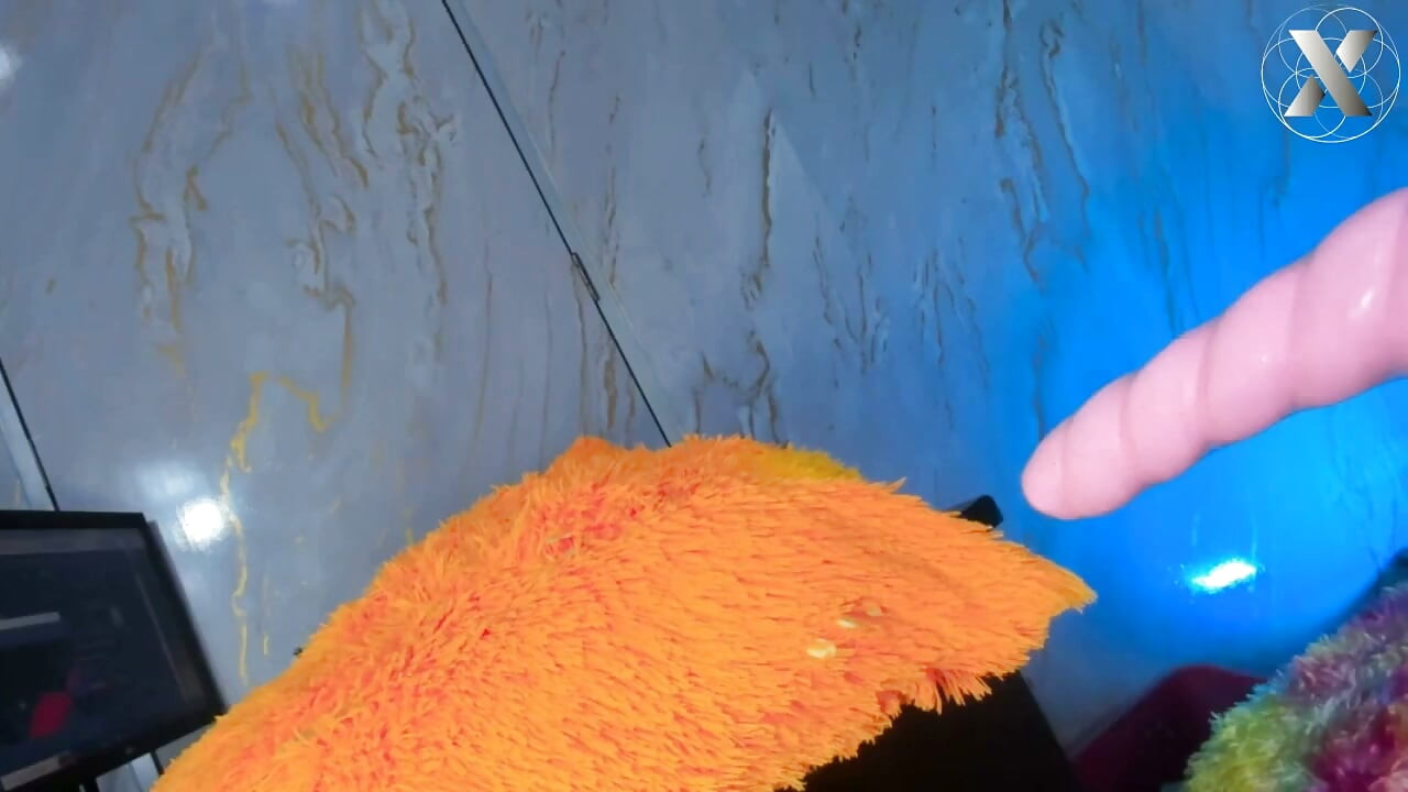 Dildo Fuck in the Basement
