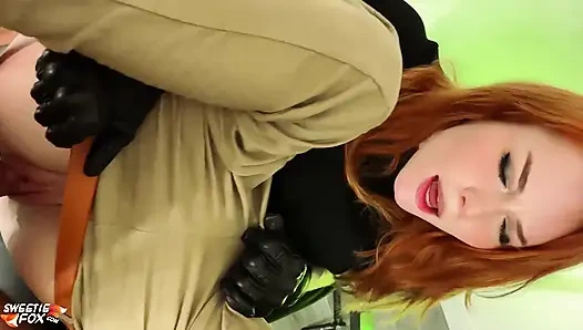 Kim möglich, harter fick doggystyle und cowgirl mit sperma im mund