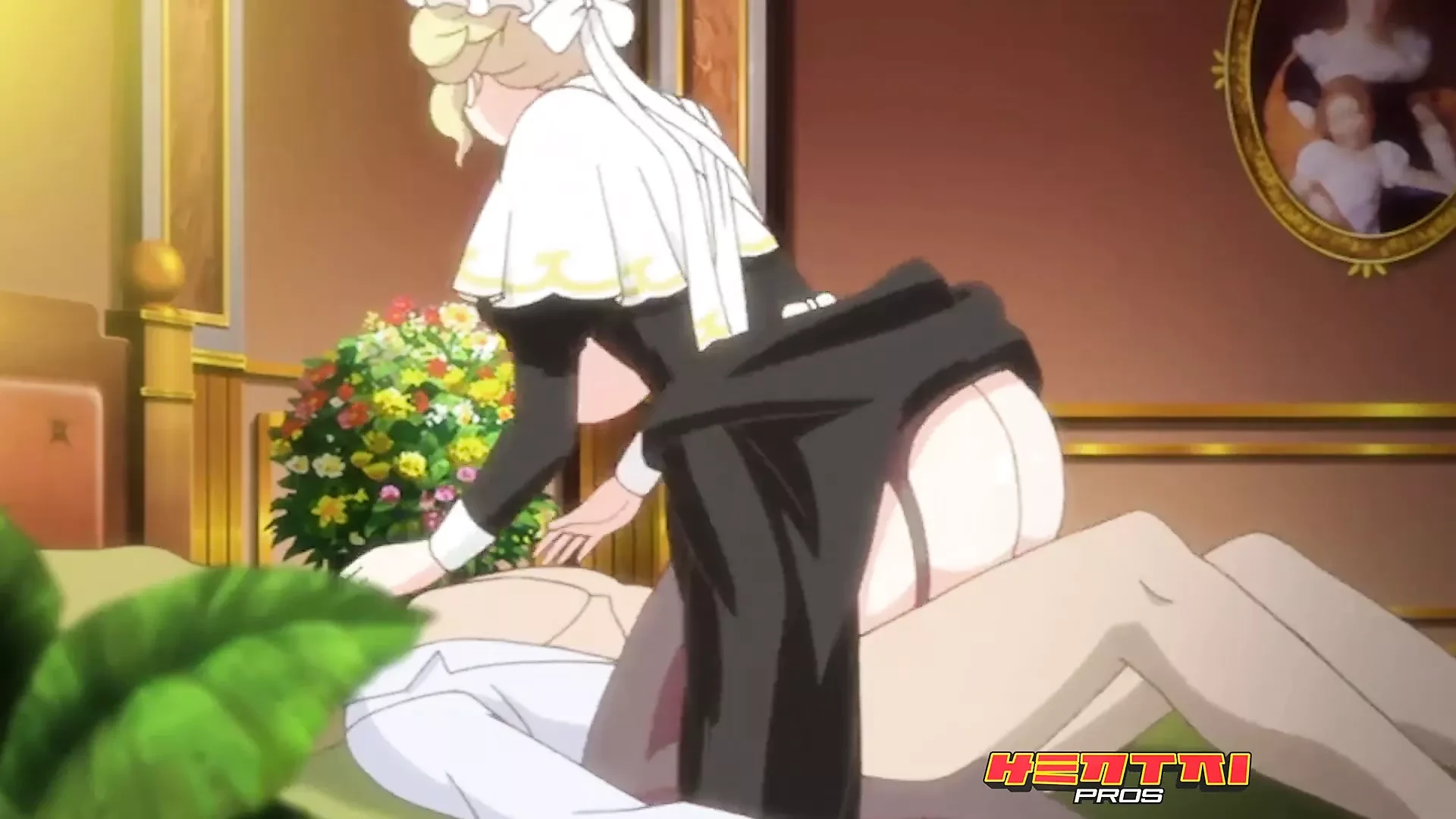 Horny maid maria dành cho khách hàng của cô ấy sự chú ý không phân chia
