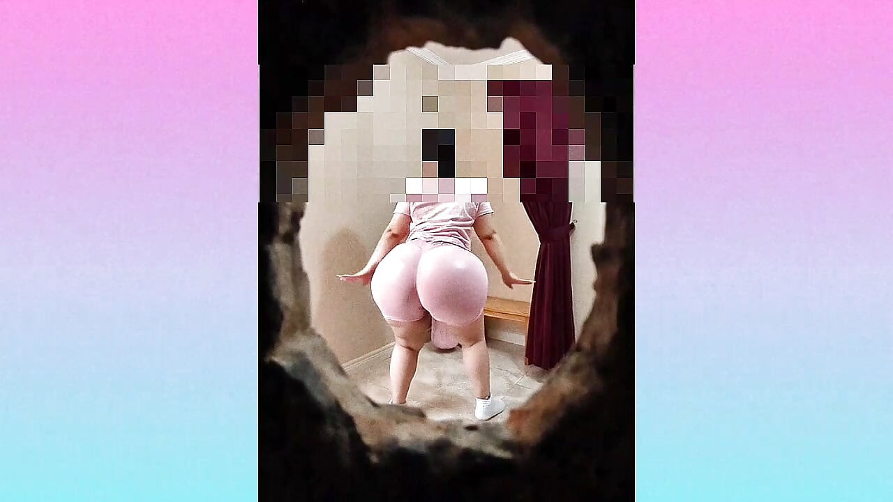 They filmed me naked with my huge ass
