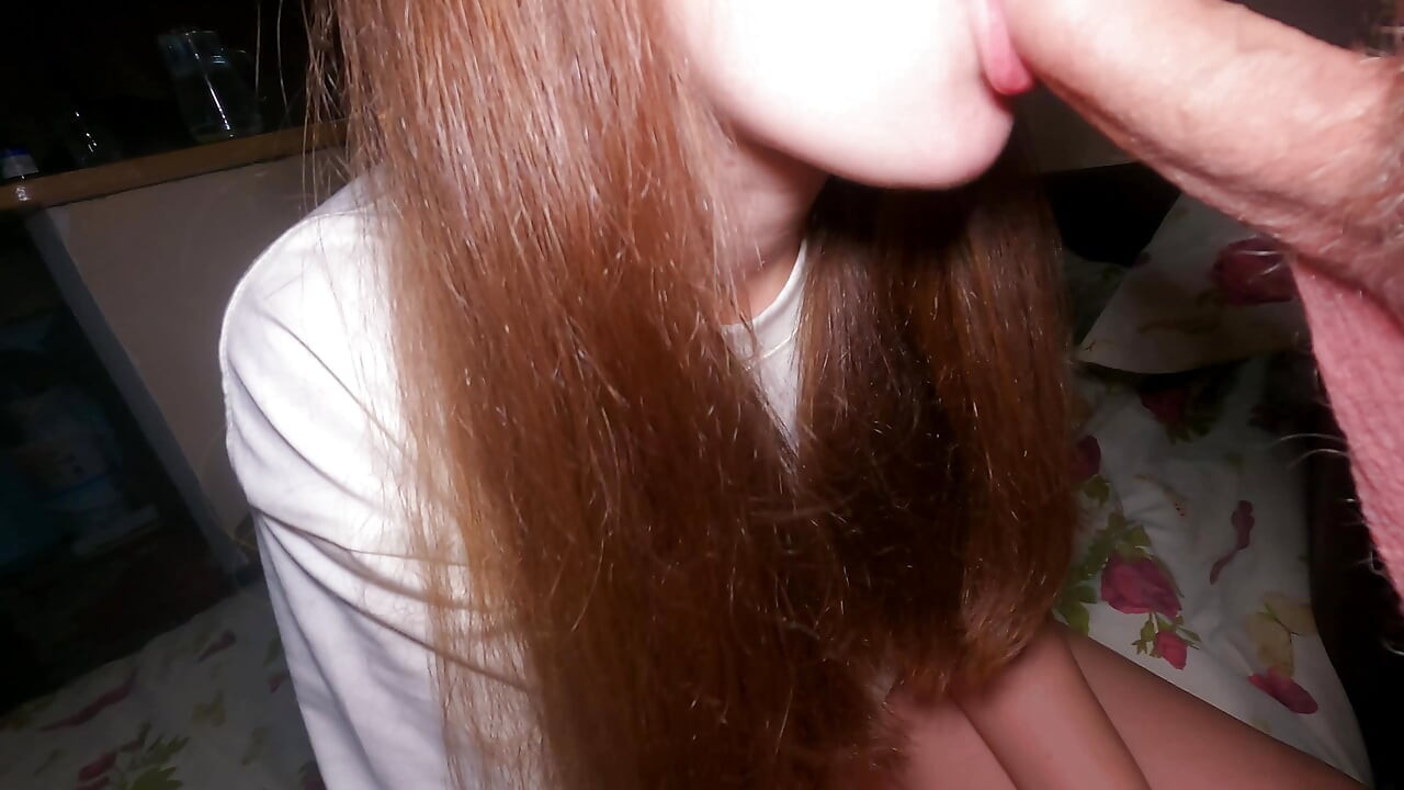 Step sister, I love cumming on your tiny tits!