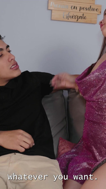 Horny Wife Wears a Dress Without Underwear-with a Secret Agenda