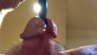 Pulling a urethral sound out of my cock