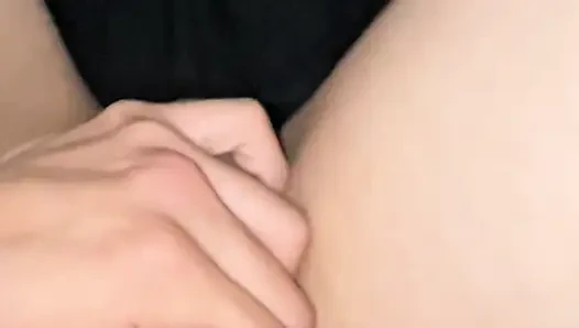 How delicious this hairy vagina eats her dick