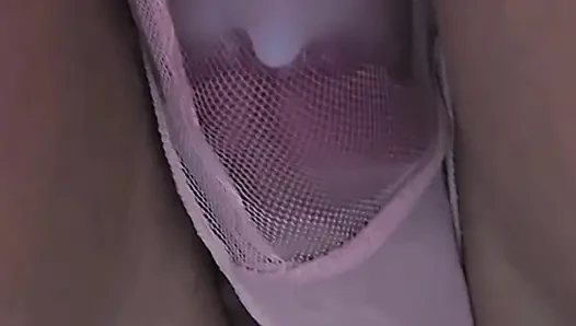 Almost Seen When Creepy Stranger Guy CUMS Hard Inside Girl's Panties Under Her Skirt on Public Bus