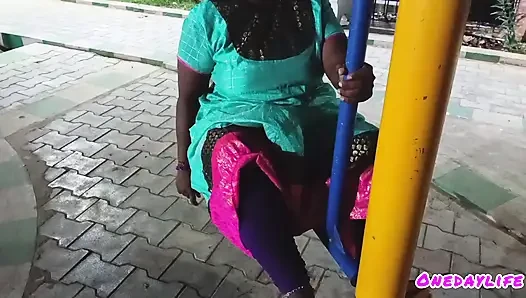 Teenage boy tries to have sex with Tamil married woman exercising at playground