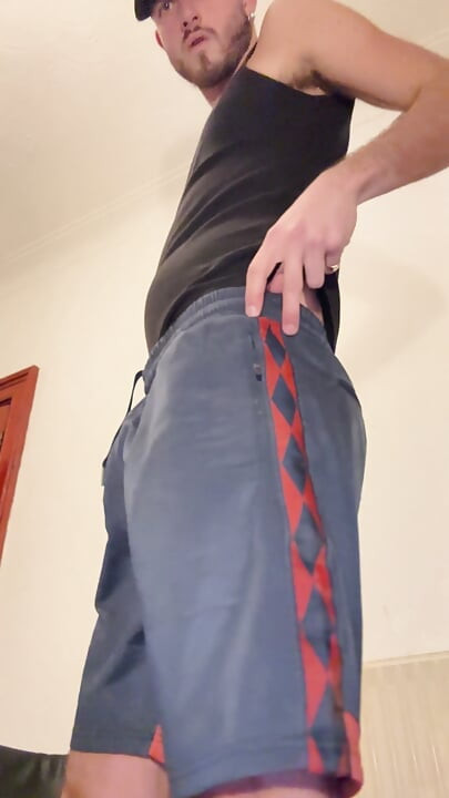 Scally Boy Tugs His Meat and Opens up His Hole