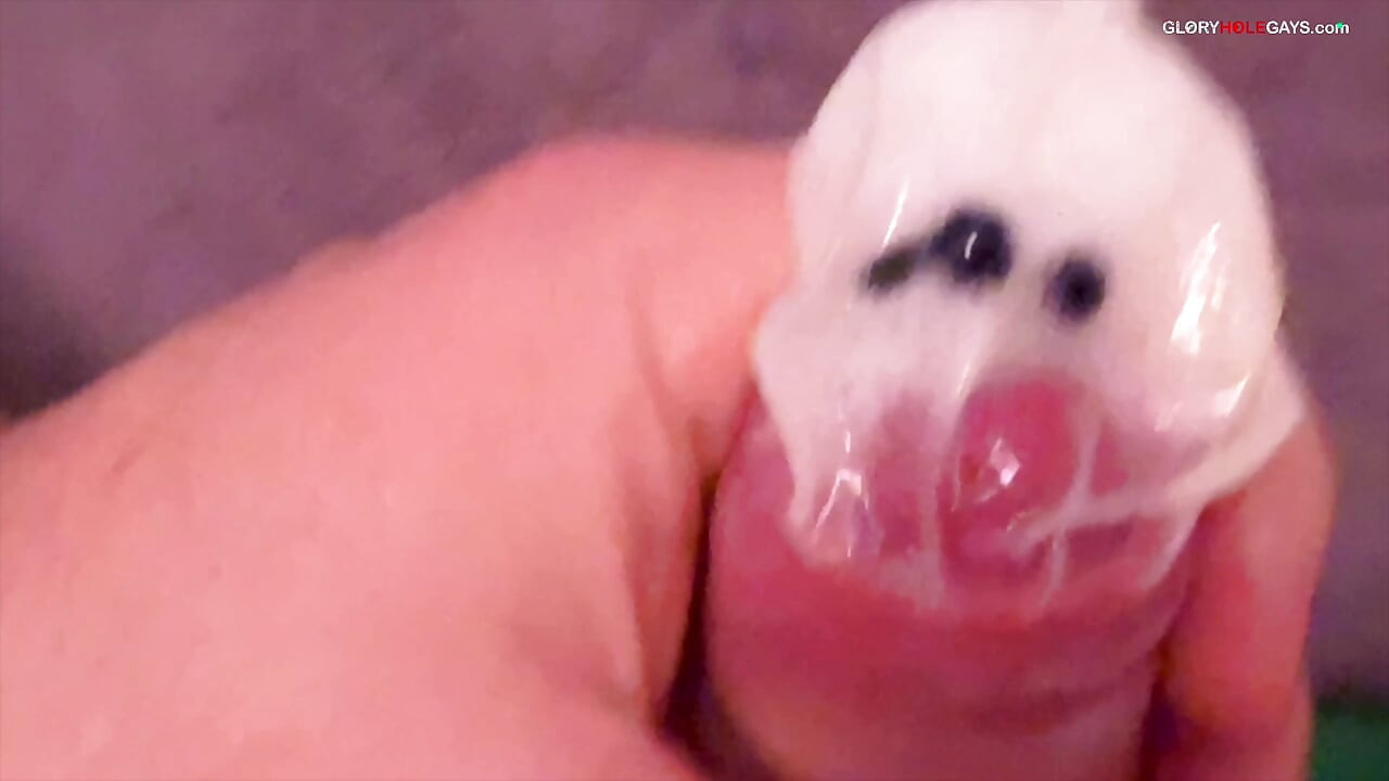 His First Time at the Gloryhole and I Catch It All