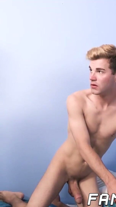 Young twink barebacked passionately in step family threesome | Clip 1
