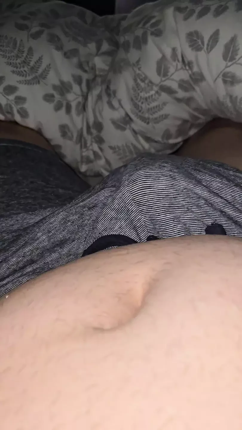 Step mom hand slip under step son underwear touching his dick in erection