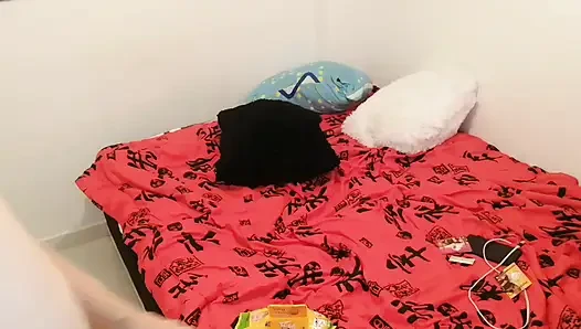 Üçlü seks için iki latin tut