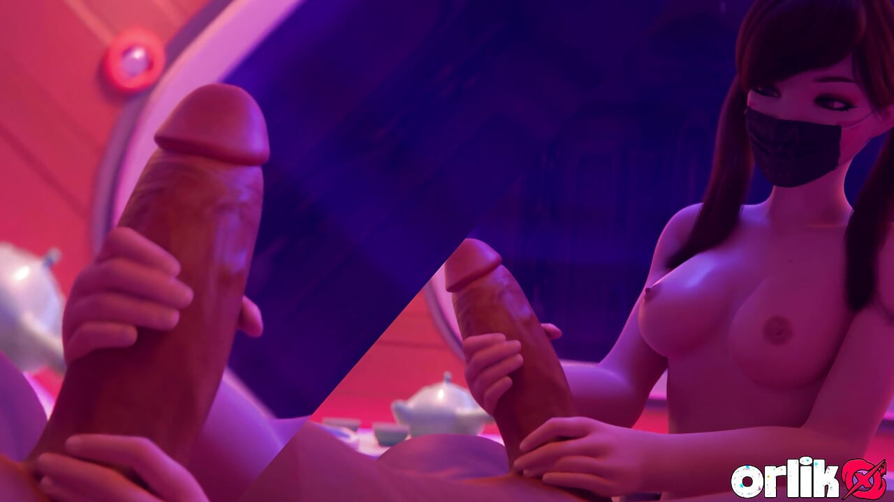 D.va Bad Girl Club Night Shift - Kunder Creampie Fuck - Overwatch 3D Hentai