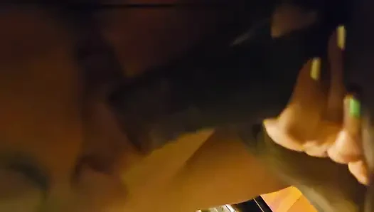 CEWEK SEMOK KULIT PUTIH NYEPONG BESAR PRIA KULIT HITAM DAN TELAN SPERMA