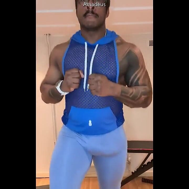 最後のホームジムでのトレーニング、イッた!!