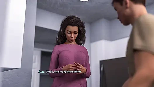 Üvey Annemin Yeni Sahte Göğüslerini Gördükten Sonra Yatağıma Sert Geldim - Sürtük Rüyam Bölüm 2