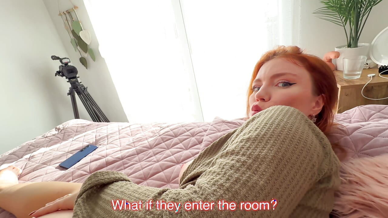 We were fucking on the other side of the wall, and they could hear us! Can we be blamed for that?