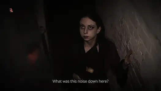 Воровская шлюха - голодная до цепей горничная получает воду и хлеба очень особым способом