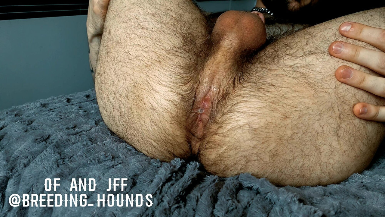 Hairy ass loaded up by my straight bro thick cock.