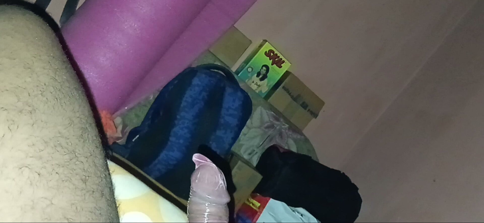 Rosa kondom handjob