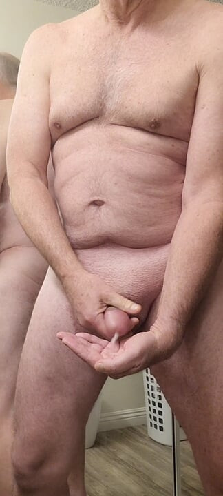 Slow stroking masturbor cums and always it