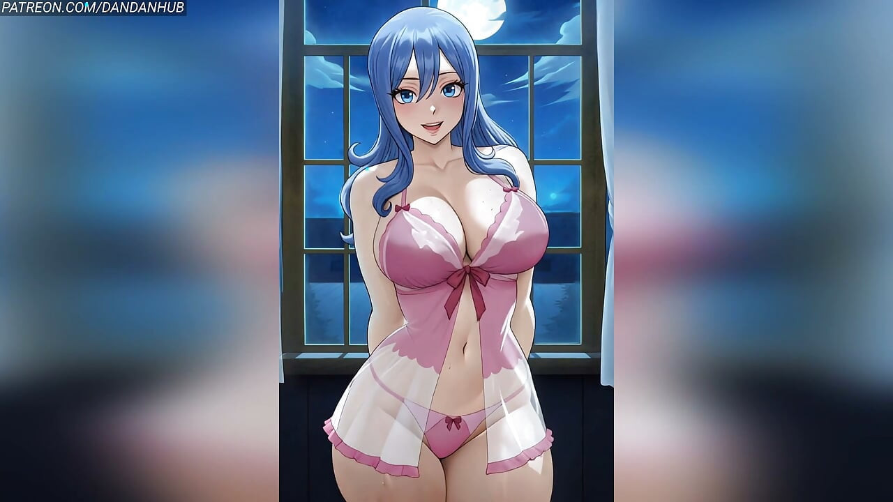 Juvia Lockser Lingerie Bikini Maid Bounce