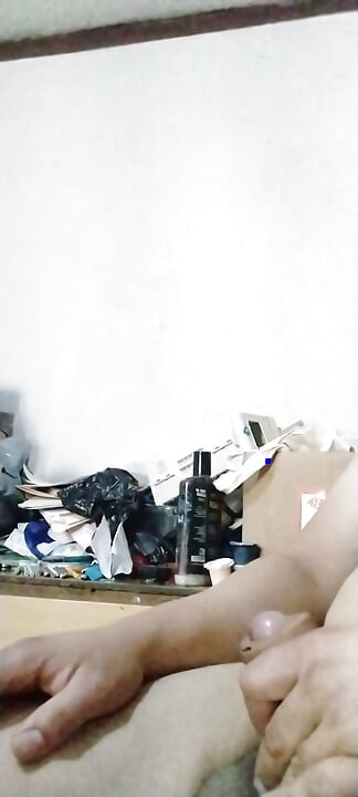 Masturbating as usual