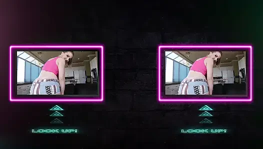 LETHAL HARDCORE VR - College-Neuling HAZEL MOORE fickt dich, um ein Star zu werden