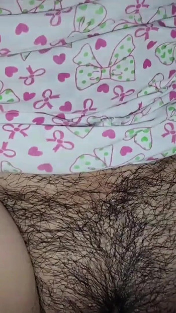 Key moment from "Xxx this is what my stepsister's big hairy pussy looks like it's really very big, impressive"