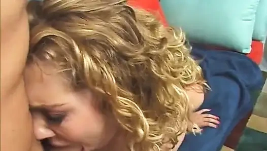 Gaping Blonde Bitch Gets Her Asshole Filled with Jizz