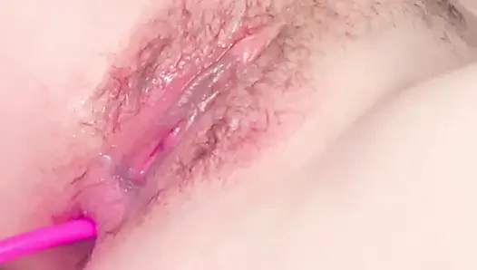 My pussy is still tight and wet, nice to lick