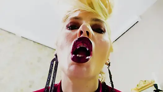 enslaved by  lipstick  kisses