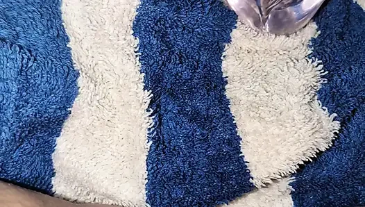 New Huge Dildo Pussy Squirt MILF GILF Solo