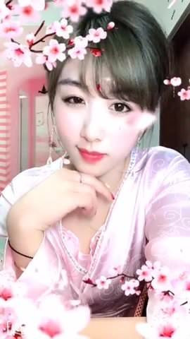 Pink satin girl