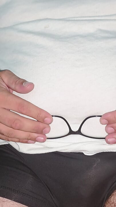 Glasses underwear rub