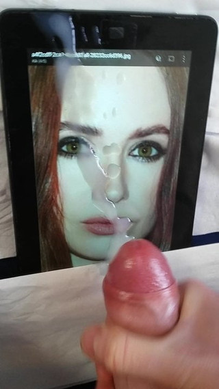 Karen Gillan - Cum Tribute