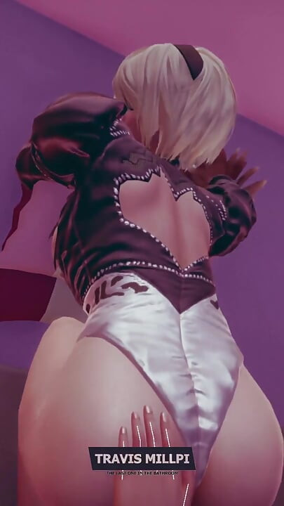 2b Yorha N2 Model B Nier Automata Being Doggy