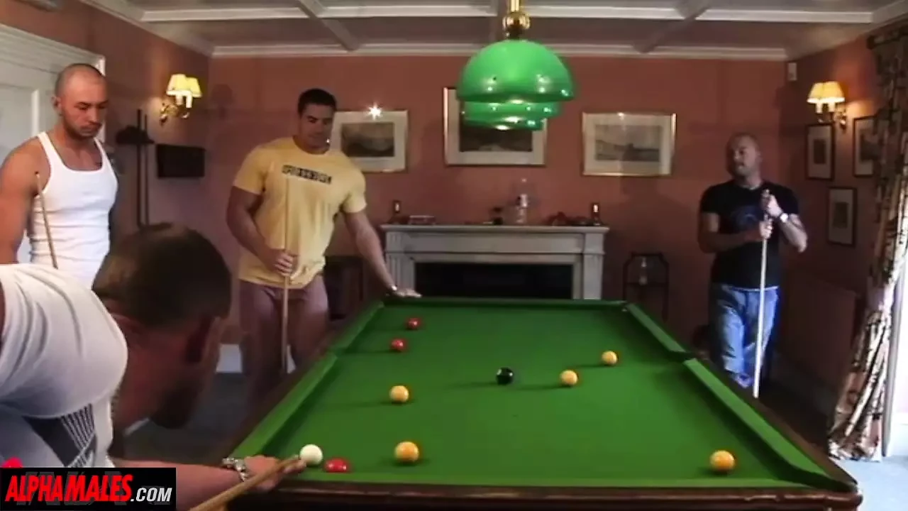 Alphamales.com – Pool Hall Fuck