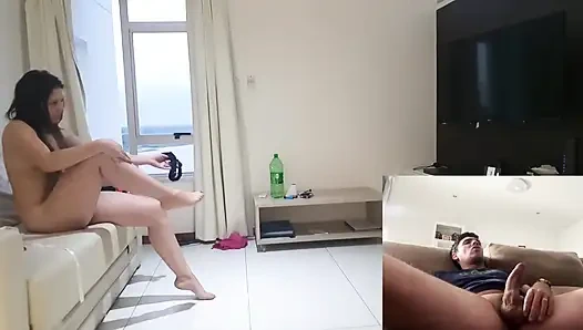 Видеосвязь горячей пары