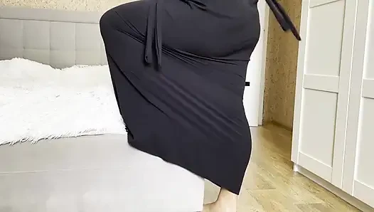 Arab Stepmom Really Wanted My Dick and Got It in Her Tight Wet Pussy