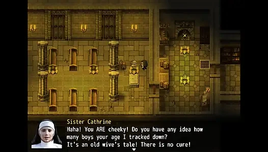 Köylünün görevi #108 seksi olgun bir rahibeyle ateşli üreme seksi