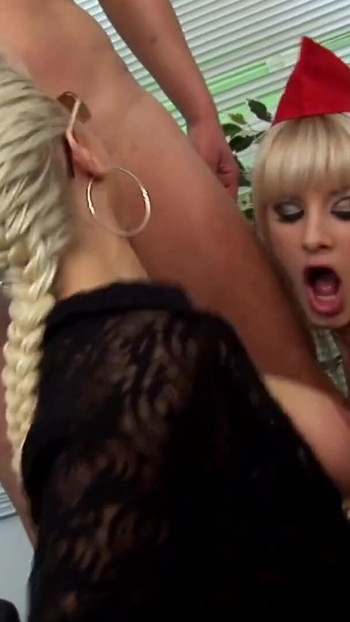 Powerful moment from "Horny slut with glasses doing a dirty job"