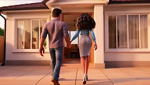 Bruninha ilk ve ikinci gizli ilişkisini deneyimliyor evli bir kadın derin tutkulu arzuya uyanıyor