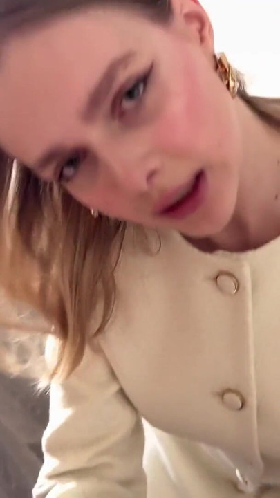 Captivating moment from "MY SECRETARY DOESN'T WANT TO WORK, BUT WANTS TO FUCK"