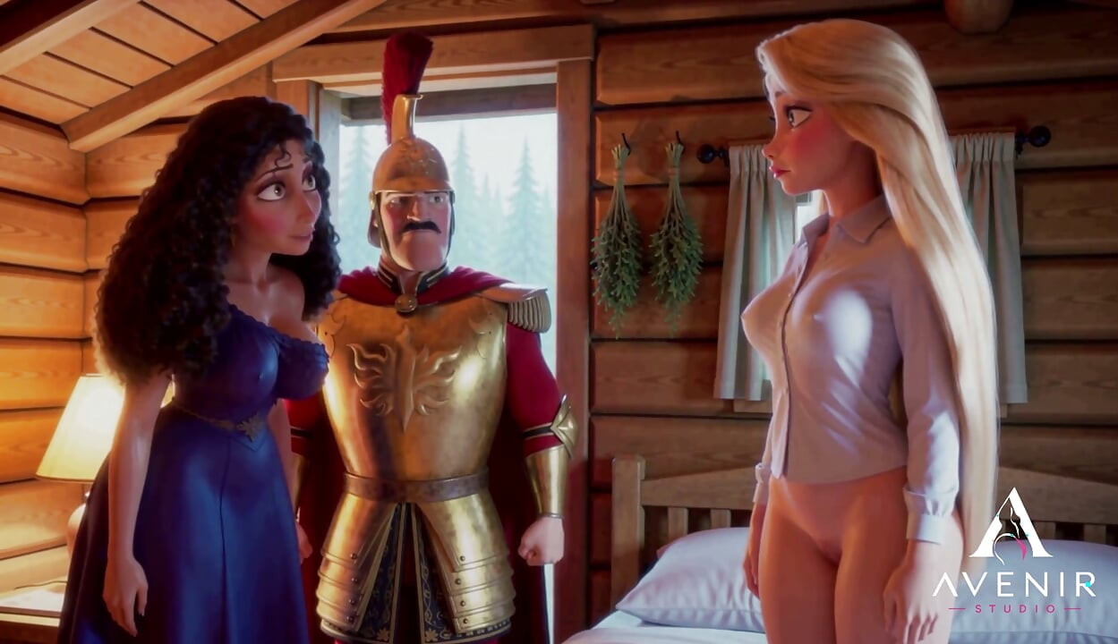 Rapunzel get Punished by Gothel - Episode 3