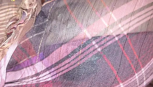 I try to massage my wife when she came from work, but I got horny