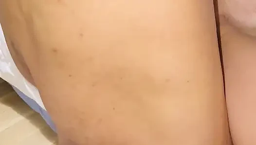 He fucked my hairy pussy