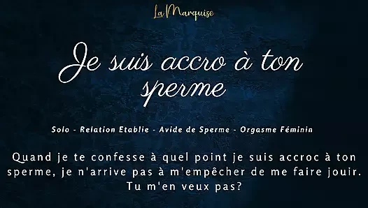 French Audio Porn RPG - I'm Addicted To Your Cum