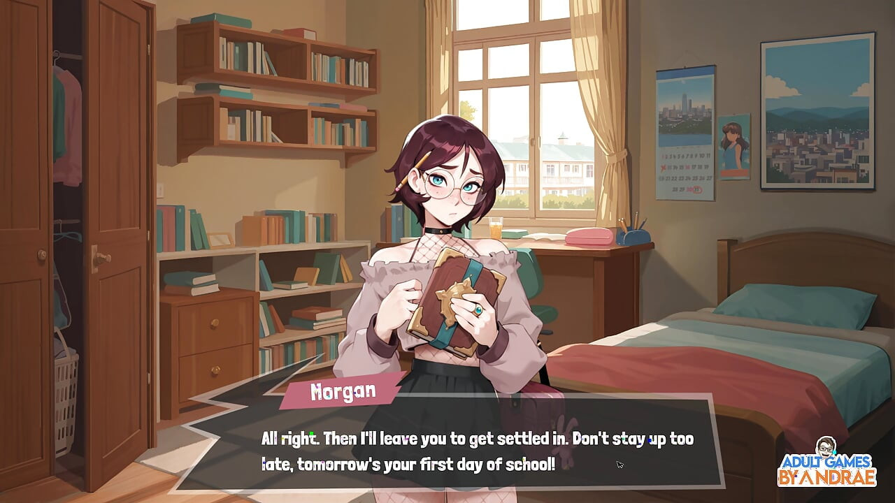 Femboy Futa House Gameplay Part 1 - Starting Life at the College of Magical Arts