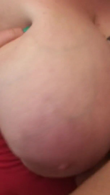 Stunning moment from "Big girl with extra big boobs likes titfuck"